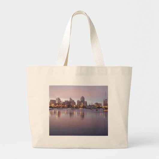 San Diego Dock Grote Tote Bag (Voorkant)