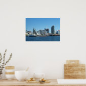 San Diego en de ster van India Poster (Keuken)