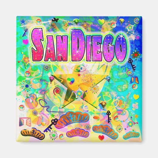 San Diego Epoch Hour Magneet (Voorkant)