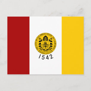 San Diego Flag Briefkaart