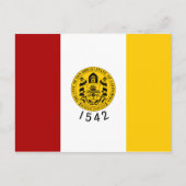 San Diego Flag Briefkaart (Voorkant)