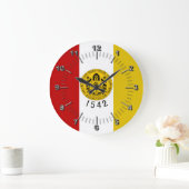 San Diego flag Large Clock Grote Klok (Huis)