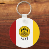 San Diego Flag Sleutelhanger (Voorkant)