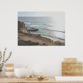 San Diego Foto Torrey Pines Beach Grote Print (Keuken)