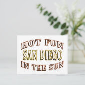 San Diego Fun Briefkaart (Staand voorkant)