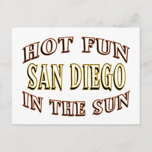 San Diego Fun Briefkaart