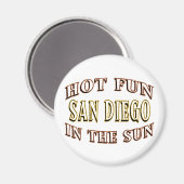 San Diego Fun Magneet (Voorkant / Achterkant)