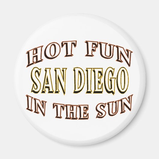 San Diego Fun Magneet (Voorkant)