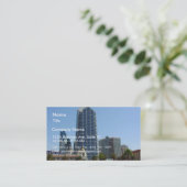 San Diego Gebouwen Hoge Ruisveldlijn Visitekaartje (Staand voorkant)