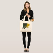 San Diego Grote Tote Bag (Voorkant (model))