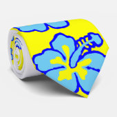 San Diego Hibiscus Flower Stropdas (Opgerold)