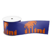 San Diego Illini Ribbon Satijnen Lint (Spoel)