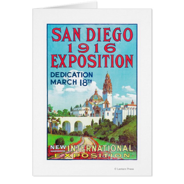 San Diego International Exposition Poster (Voorkant)