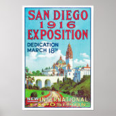 San Diego International Exposition Poster (Voorkant)