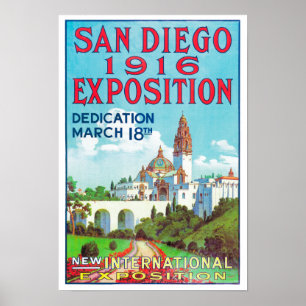 San Diego International Exposition Poster