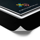 San Diego Intl Airport California Satellite Map Poster (Hoek)