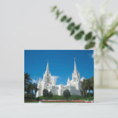 San Diego LDS Temple Briefkaart (Staand voorkant)