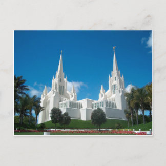San Diego LDS Temple Briefkaart