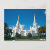 San Diego LDS Temple Briefkaart (Voorkant)
