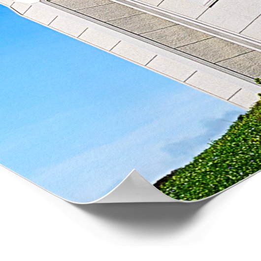 San Diego LDS Temple Poster (Hoek)