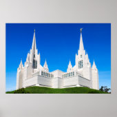 San Diego LDS Temple Poster (Voorkant)