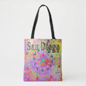 San Diego Lucky Golden Canvas tas (Voorkant)
