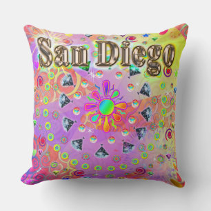 San Diego Lucky Golden Pillow Kussen
