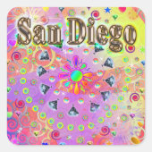 San Diego Lucky Golden Sticker (Voorkant)