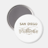  San Diego Magneet (Voorkant / Achterkant)
