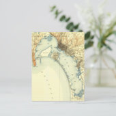 San Diego Map Briefkaart (Staand voorkant)