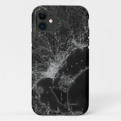San Diego Map Case-Mate iPhone Case (Achterkant)