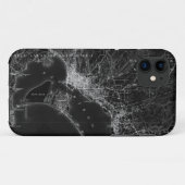 San Diego  Map Case-Mate iPhone Case (Achterkant (horizontaal))