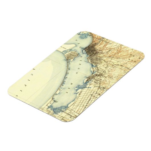 San Diego Map Magneet (Linkerzijde)