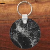 San Diego  Map Sleutelhanger (Voorkant)