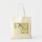 San Diego  Map Tote Bag (Voorkant)