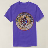 San Diego Mariners Hockey T-shirt (Design voorkant)