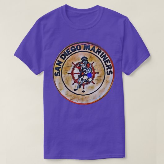 San Diego Mariners Hockey T-shirt (Design voorkant)