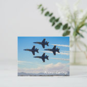 San Diego Miramar Air Show Briefkaart (Staand voorkant)