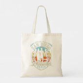 San Diego Mission Beach Surfing Retro  CALI Tote Bag (Achterkant)