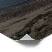 San Diego Morning op het strand. Poster (Hoek)