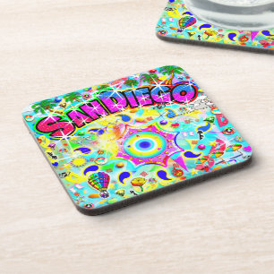 San Diego Mystic Dance  Bier Onderzetter