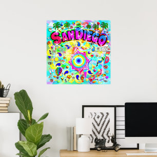 San Diego Mystic Dans Poster