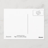 San Diego night skyline Briefkaart (Achterkant)