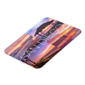 San Diego Pacific Beach Windansea Ocean Sunset Magneet (Linkerzijde)