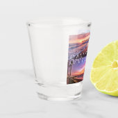 San Diego Pacific Beach Windansea Ocean Sunset Shot Glas (Links)