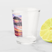 San Diego Pacific Beach Windansea Ocean Sunset Shot Glas (Rechts)