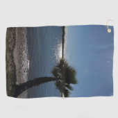 San Diego Palm Tree golfhanddoek (Horizontaal)