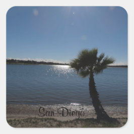 San Diego Palm Tree Sticker