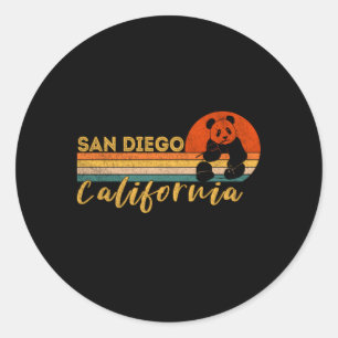 San Diego Panda Zoo Californië Ronde Sticker