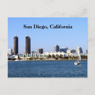 San Diego Post Card | Bay-Uitzicht Briefkaart